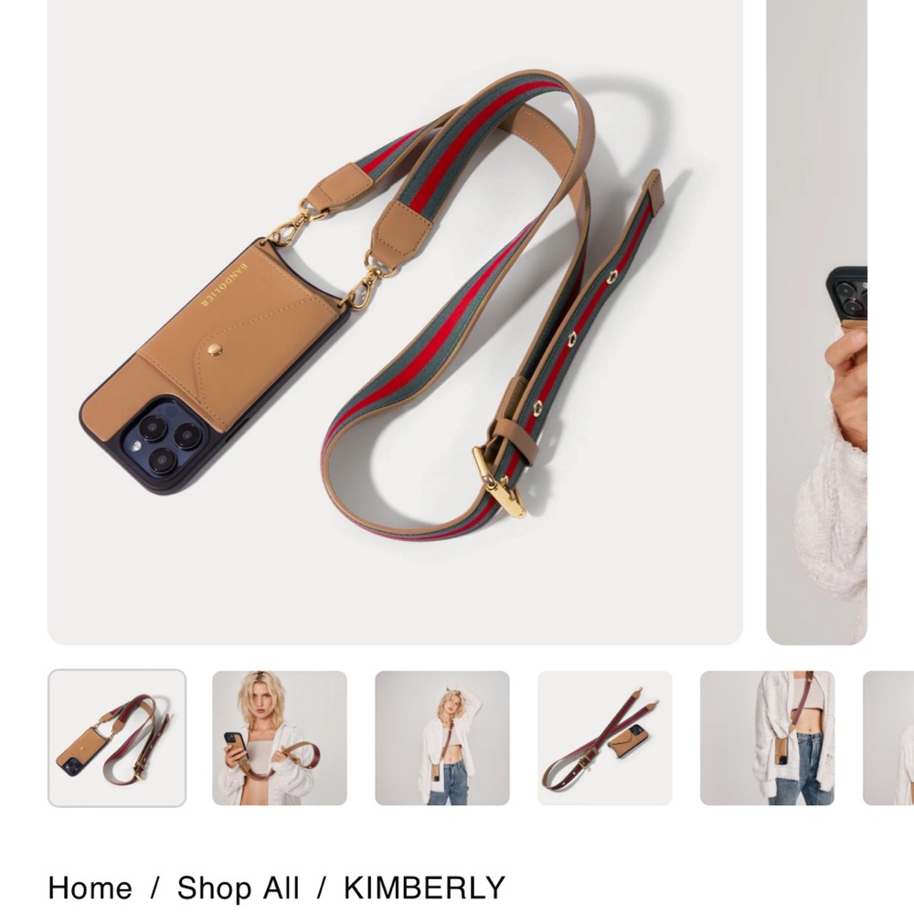 Brand new never used bandolier Kimberly case for 14 pro